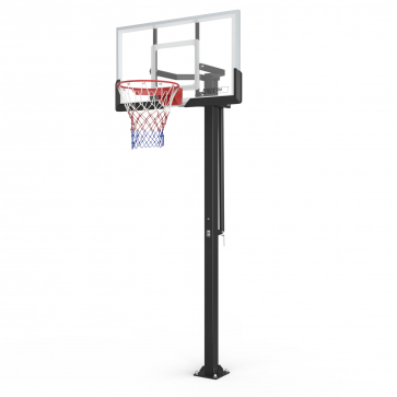 Баскетбольная стойка стационарная UNIX Line B-Stand-TG 54"x32" R45 H230-305 см - 1
