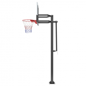 Баскетбольная стойка стационарная UNIX Line B-Stand-TG 54"x32" R45 H230-305 см - 9