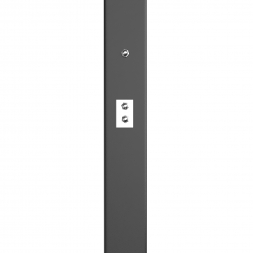 Баскетбольная стойка стационарная UNIX Line B-Stand-TG 54"x32" R45 H230-305 см - 12